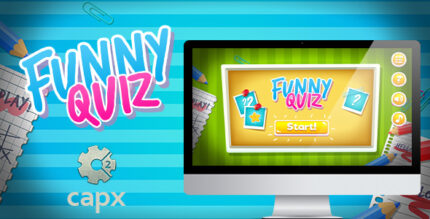 Funny Quiz HTML5 Game with Capx