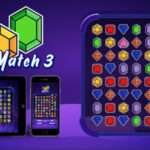 Gems Match 3 - HTML5 Game