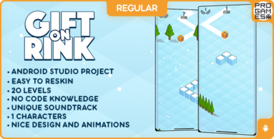 Gift on Rink (REGULAR) - ANDROID - BUILDBOX CLASSIC game