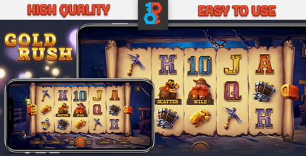 HTML Gold Rush Slot Game