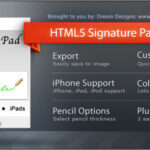 HTML5 Signature Pad to Image