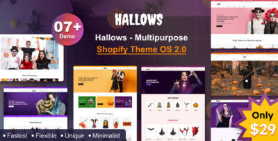 Hallows - Multipurpose Shopify Theme OS 2.0