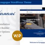 Hanani Jewish Community & Synagogue WordPress Theme + RTL