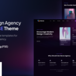 Hecxa - Creative Design Agency FSE WordPress Theme