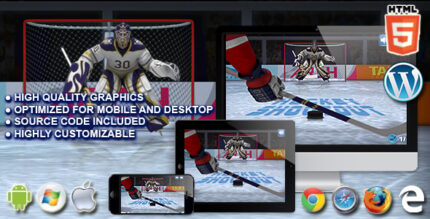 Hockey Shootout - HTML5 Sport Game