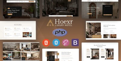 Hoexr - Hotel Booking PHP Template