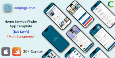 Home Service Finder App Template in iOS Swift