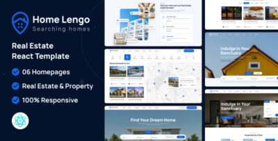 Homelengo - Real Estate React Template