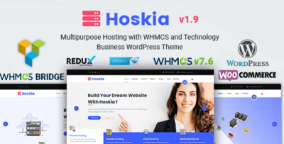 Hoskia Multipurpose Hosting with WHMCS Theme