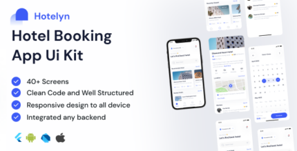 Hotelyn Flutter Hotel Booking App Ui Kit