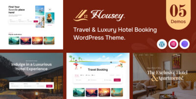 Housey - Resort & Hotel WordPress Theme