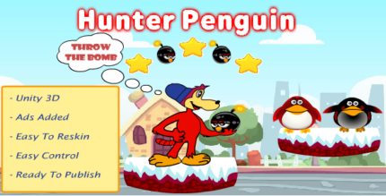 Hunter Penguin (admin ads-Unity Game)