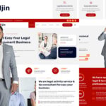 Ijin - Legal Business & Tax Consultant Services Elementor Template Kit
