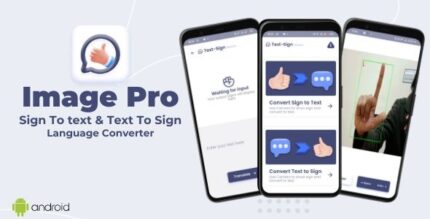 Image Pro Real-time Sign Language Recognition App