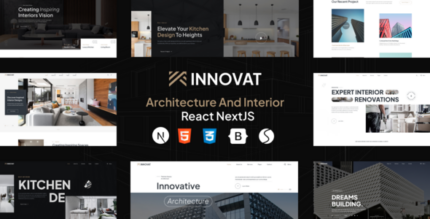 Innovat - Architecture & Interior NextJS Template