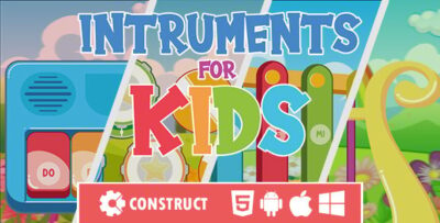 Instruments For Kids - HTML5 Educational Game