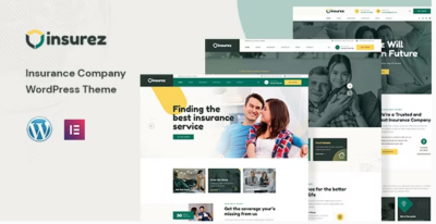 Insurez - Insurance Company WordPress Theme