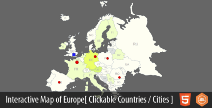 Interactive Map of Europe