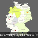 Interactive Map of Germany - HTML5