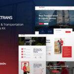 Jetrans - Logistics & Transportation Elementor Template Kit