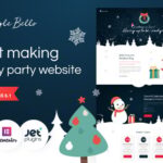 Jingle Bells - Event Making Holiday Party Website WordPress Theme