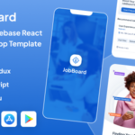 JobBoard - Job Seeker Firebase React Native CLI Mobile App Template