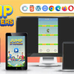 Jump by Numbers Game ( Construct 3 C3P HTML5 ) Kids Educational Game