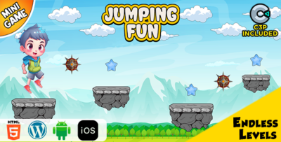 Jumping Fun - HTML5 Construct 3 Game