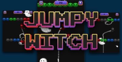 Jumpy Witch - Cross Platform Hyper Casual Game