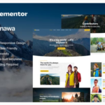 Kanawa - Modern Travel Blog Elementor Template Kit