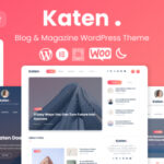Katen - Blog & Magazine WordPress Theme