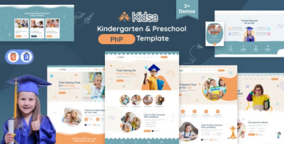 Kidsa - Kindergarten & School PHP Template