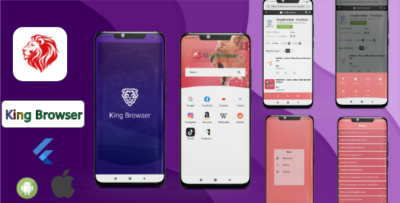 King Browser app Flutter Internet Browser