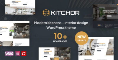 Kitchor - Interior Design WordPress Theme v1.3.6