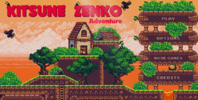 Kitsune Zenko Adventure - HTML5 Platform Game