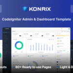 Konrix - CodeIgniter Admin Dashboard Template