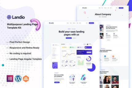 Landio - Multipurpose Elementor Template Kit