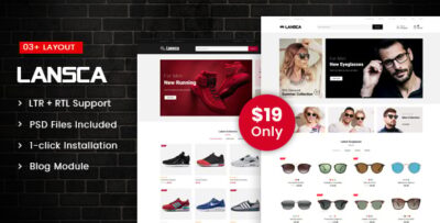 Lansca - OpenCart 3.x Responsive Theme