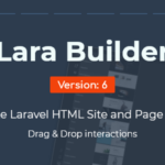 LaraBuilder - Laravel Drag&Drop SaaS HTML site builder v6.7