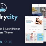 Laundry City Dry Cleaning Services WordPress Theme