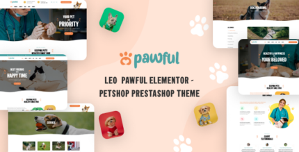 Leo Pawful Elementor - Petshop Prestashop Theme