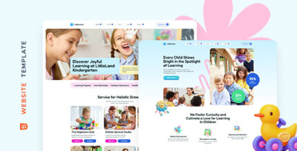 LittleLand – Kindergarten Responsive HTML5 Template