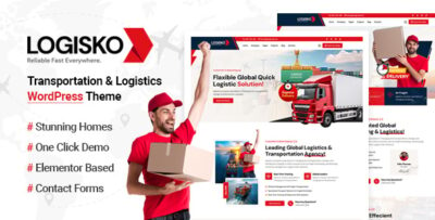 Logisko - Transportation & Logistics WordPress Theme