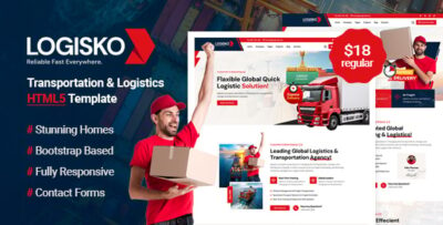 Logisko - Transportation and Logistics HTML5 Template