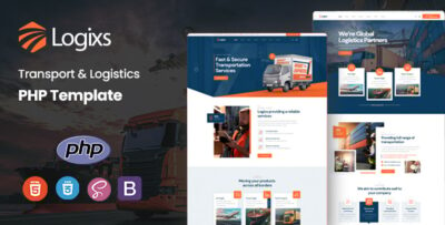 Logixs - Transport & Logistics PHP Template