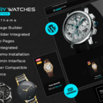 Luxury Watches Selling Store Elementor Woocommerce Theme