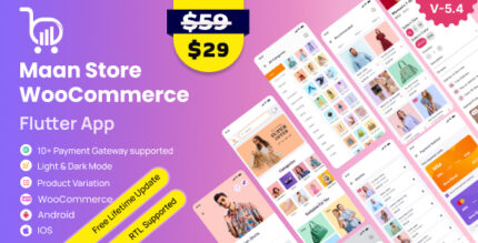 MaanStore - Flutter eCommerce Full App ( Android & iOS )