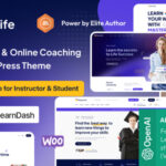 MasterLife - Education LMS & Online Coaching Courses WordPress Theme