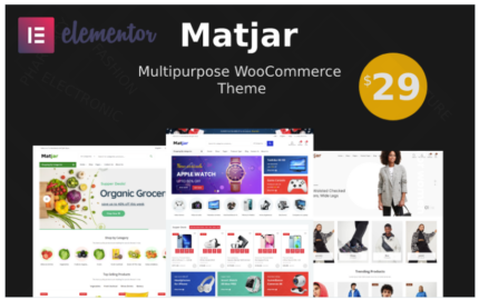 Matjar - Multipurpose WooCommerce WordPress Theme