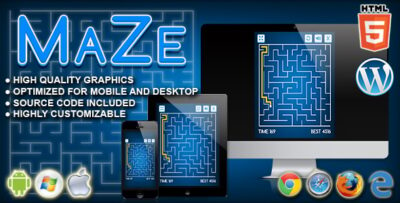 Maze - HTML5 Logic Game